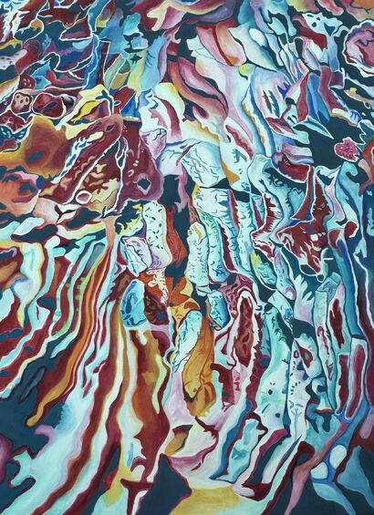 Smoldering - a Paint Artowrk by Sehwon Min